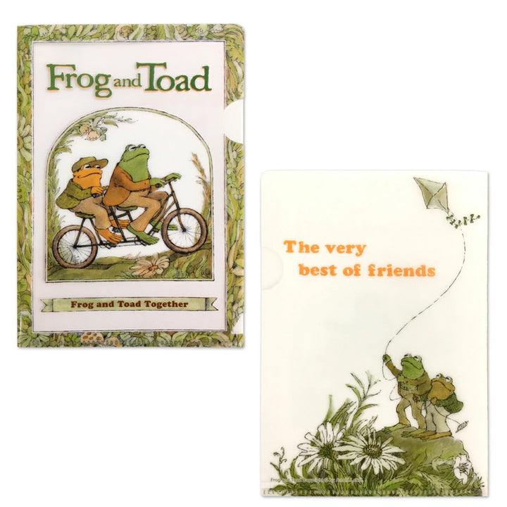 Frog and Toad Mini Clear File Folder