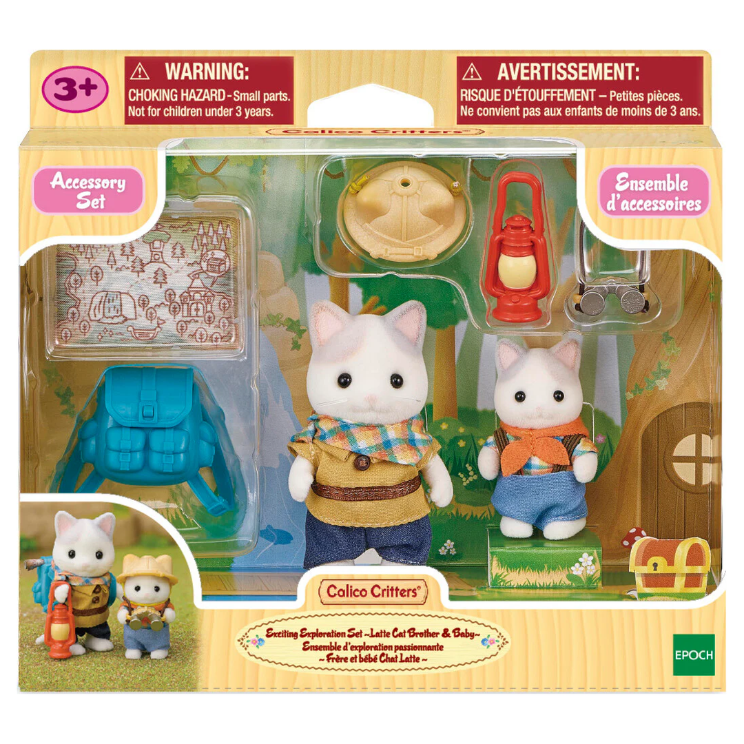 Explorers Set- Latte Cat Family