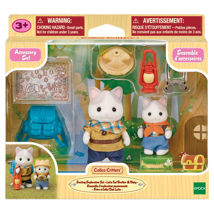 Explorers Set- Latte Cat Family