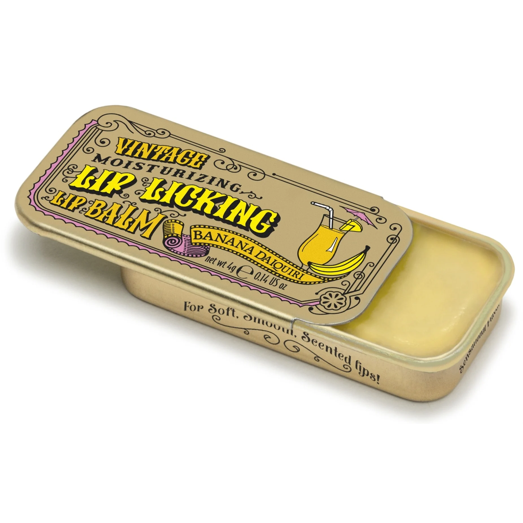 NEW Nostalgic Tin Natural Organic Lip Balm- Different Flavors Available!