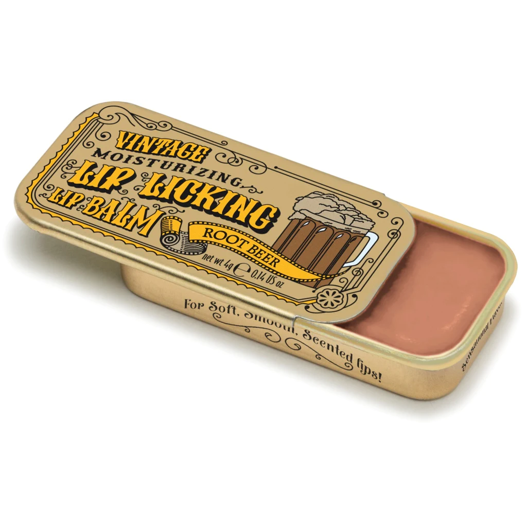 NEW Nostalgic Tin Natural Organic Lip Balm- Different Flavors Available!