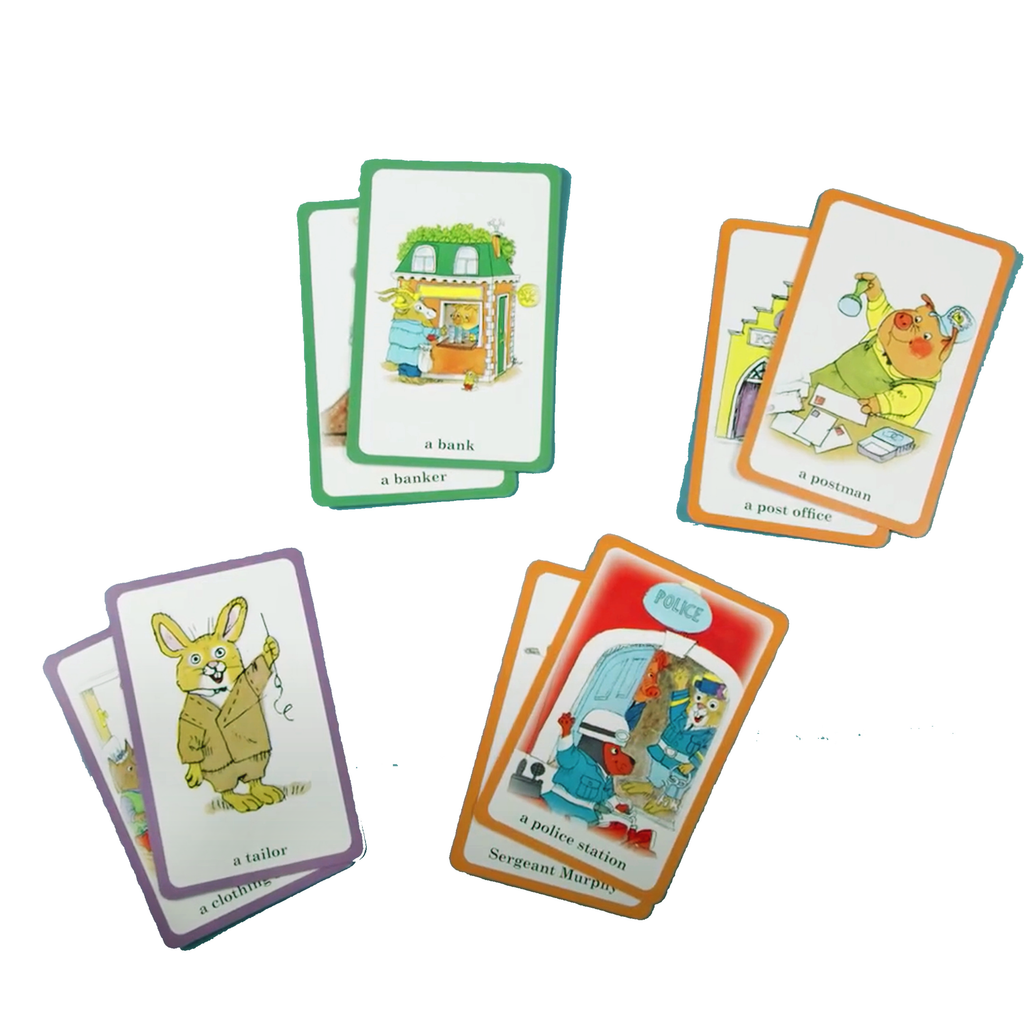 Richard Scarry What Do People Do? Card Game