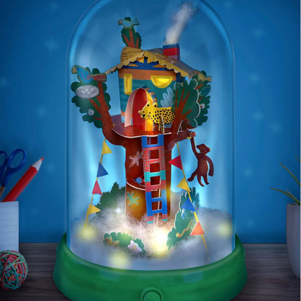 Dream Jars DIY Magical Light-Up Jungle Treehouse