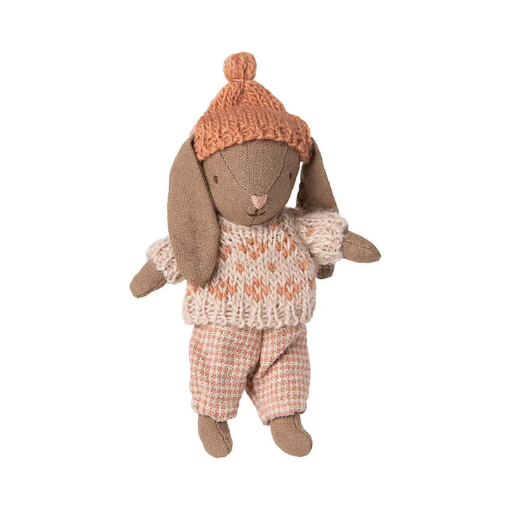 Winter Bunny, Micro - Brown - Rose