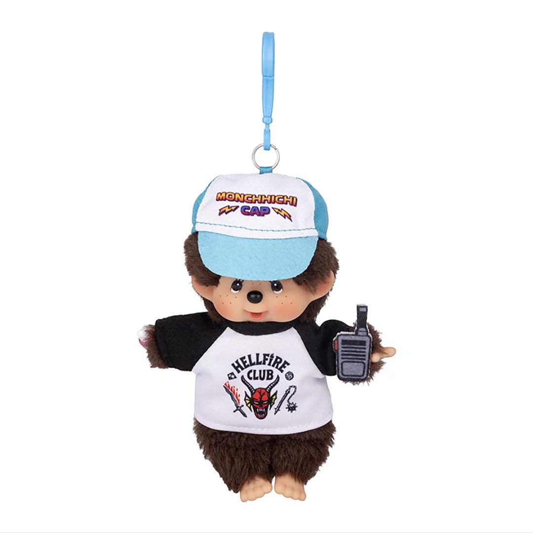 Monchhichi x Stranger Things Hellfire Club Keychain