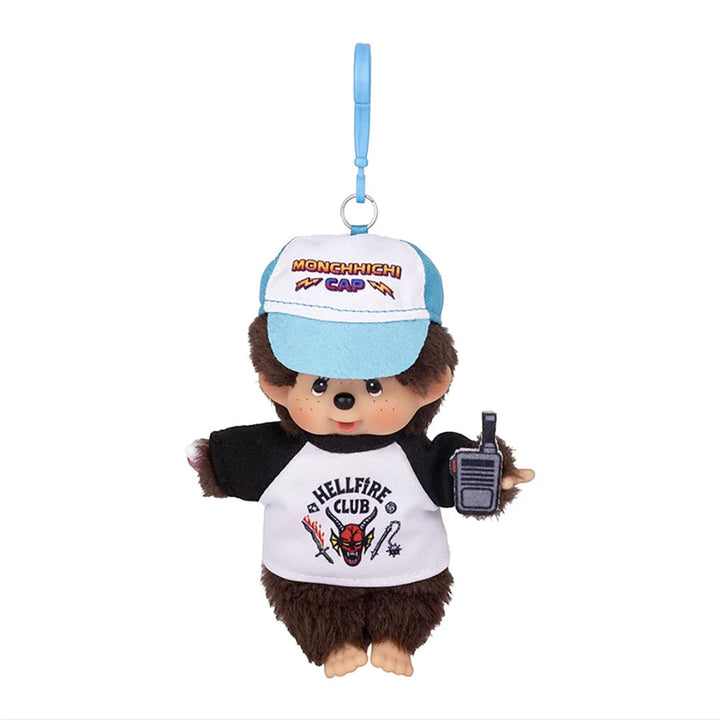Monchhichi x Stranger Things Hellfire Club Keychain
