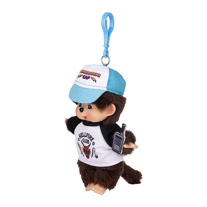 Monchhichi x Stranger Things Hellfire Club Keychain