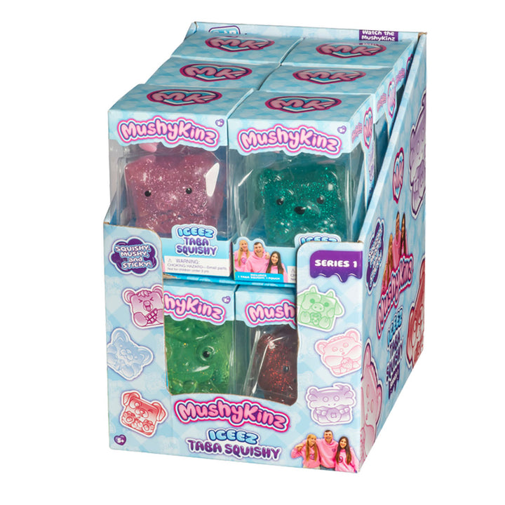 MushyKinz ICEEZ OG Tinted Glitter Squishy Toy