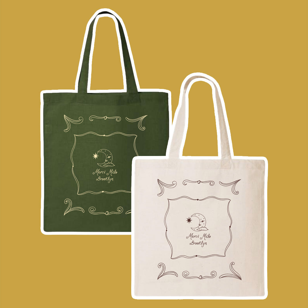 Free Merci Milo Brooklyn Tote Bag with Orders Over $100!