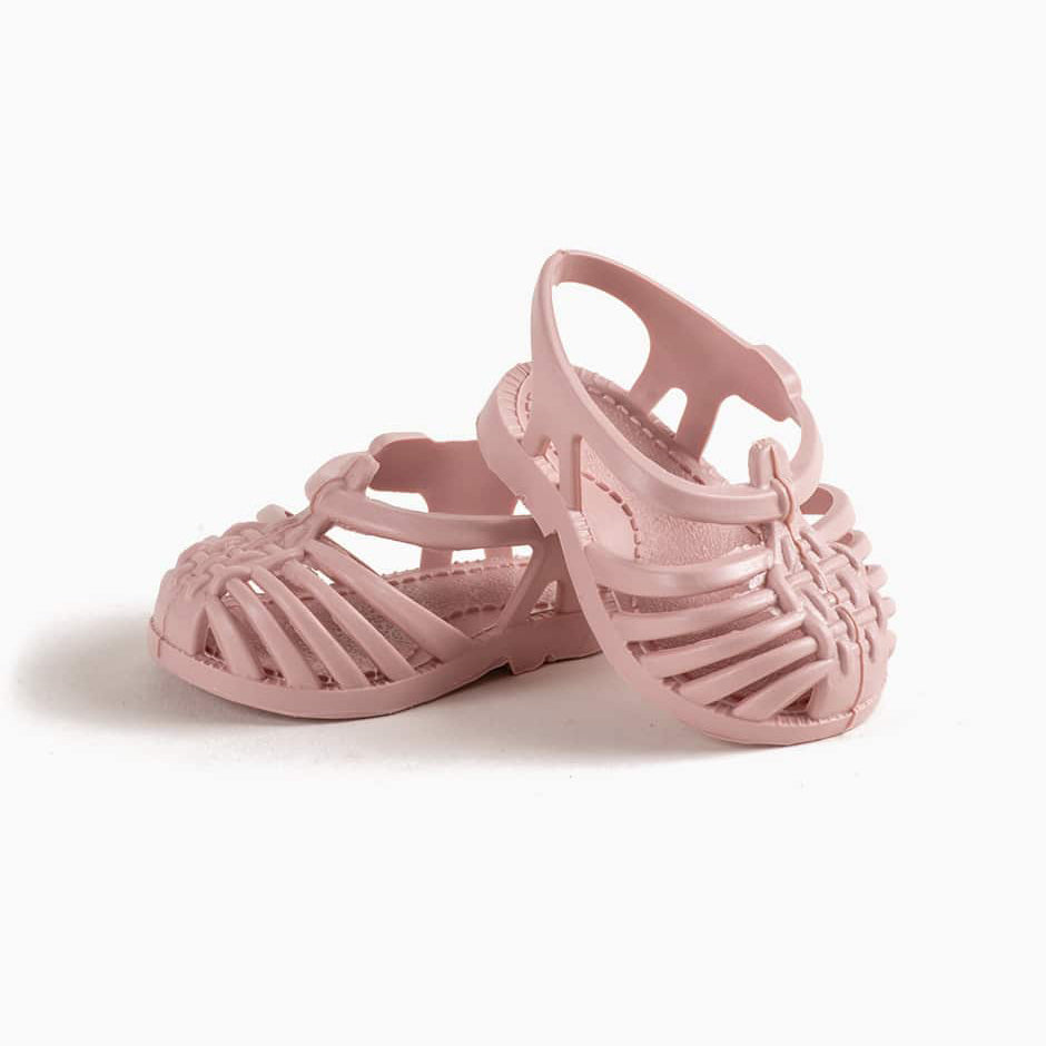 French Baby Doll Outfit: Jelly Sandals Pink