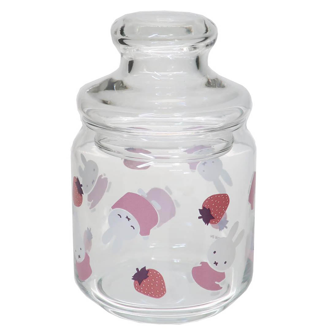 Miffy Glass Jar - Strawberries