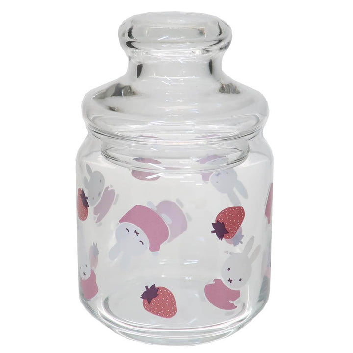 Miffy Glass Jar - Strawberries