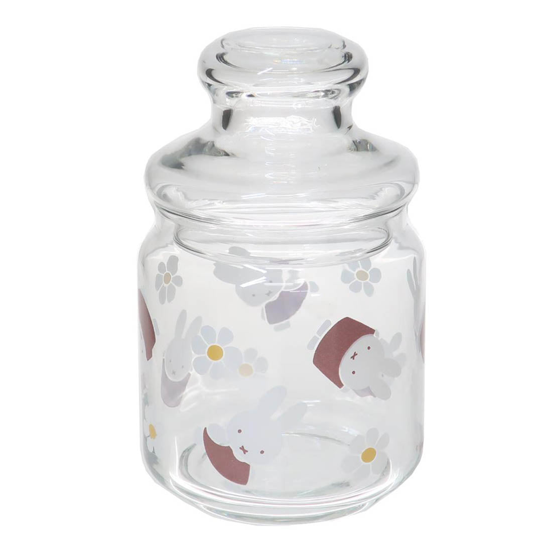 Miffy Glass Jar - Flowers