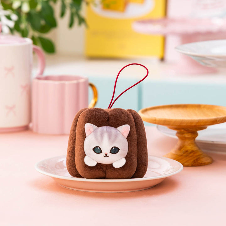 Limited! Mofusand Plush Keychain 12cm – Dessert Cats