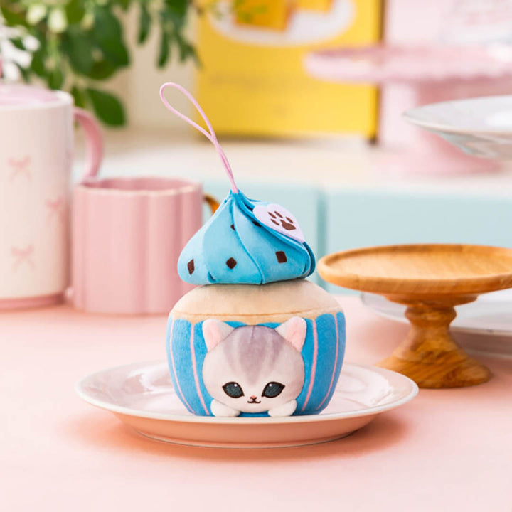 Limited! Mofusand Plush Keychain 12cm – Dessert Cats