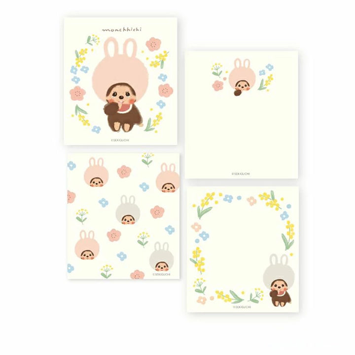 Monchichi Memo Pad - Rabbit