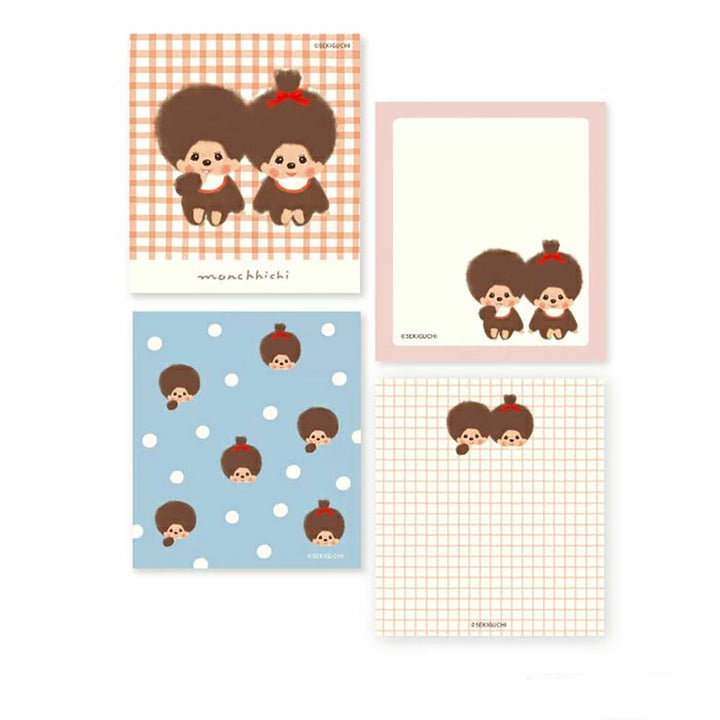 Monchichi Memo Pad - Twins