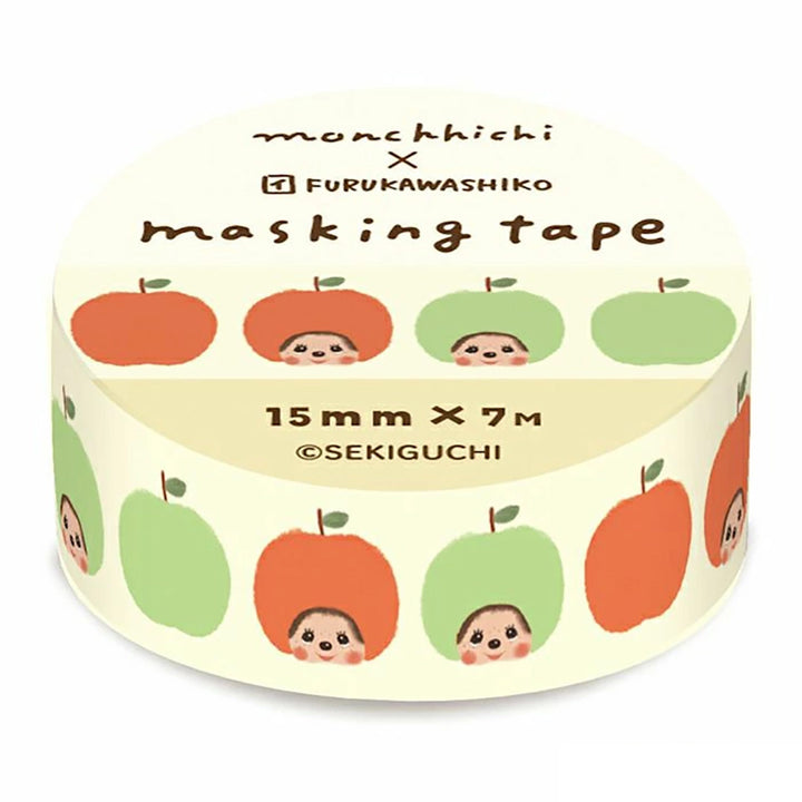 Monchichi Masking Tape - Apple
