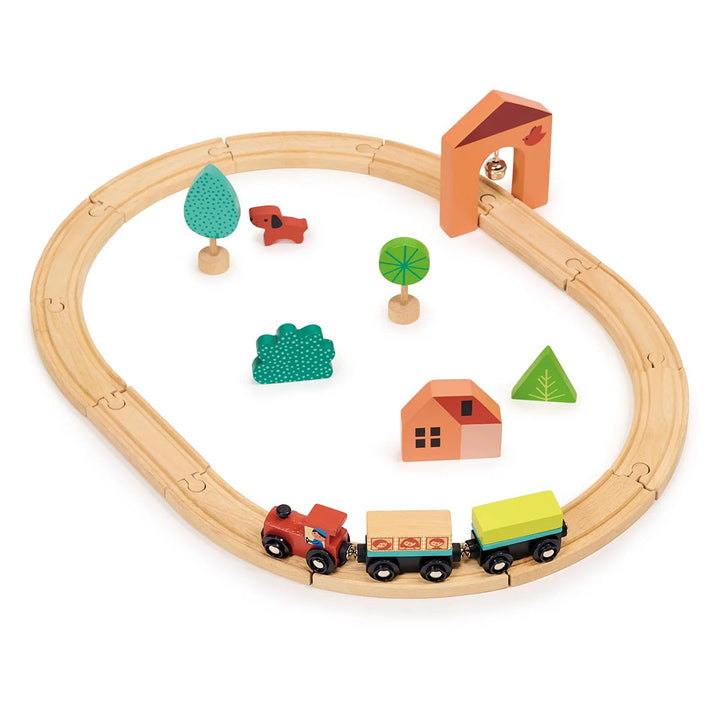My First Wooden Train Set