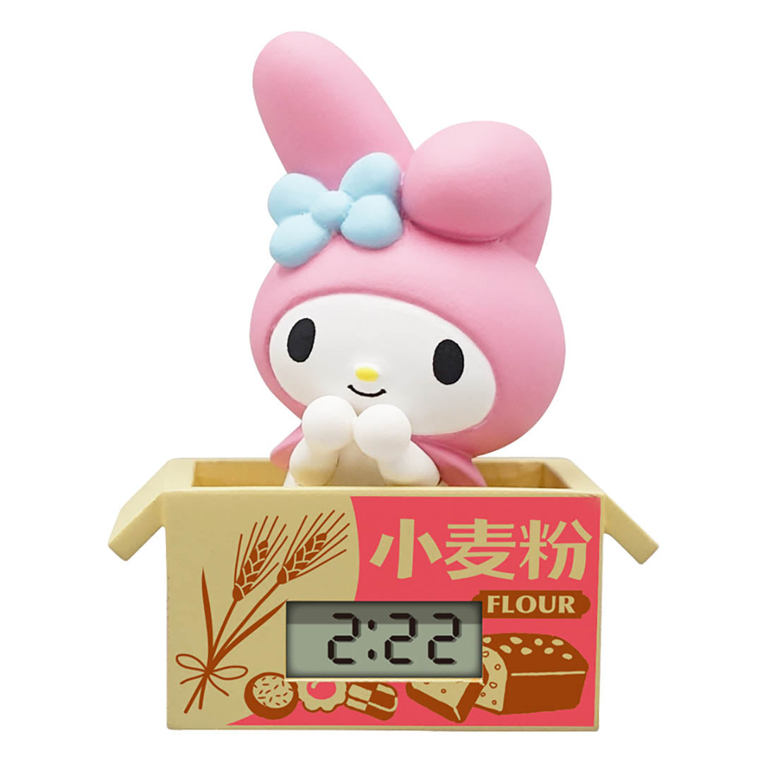 Japanese Blind Capsule - Sanrio Characters Digital Clock in box