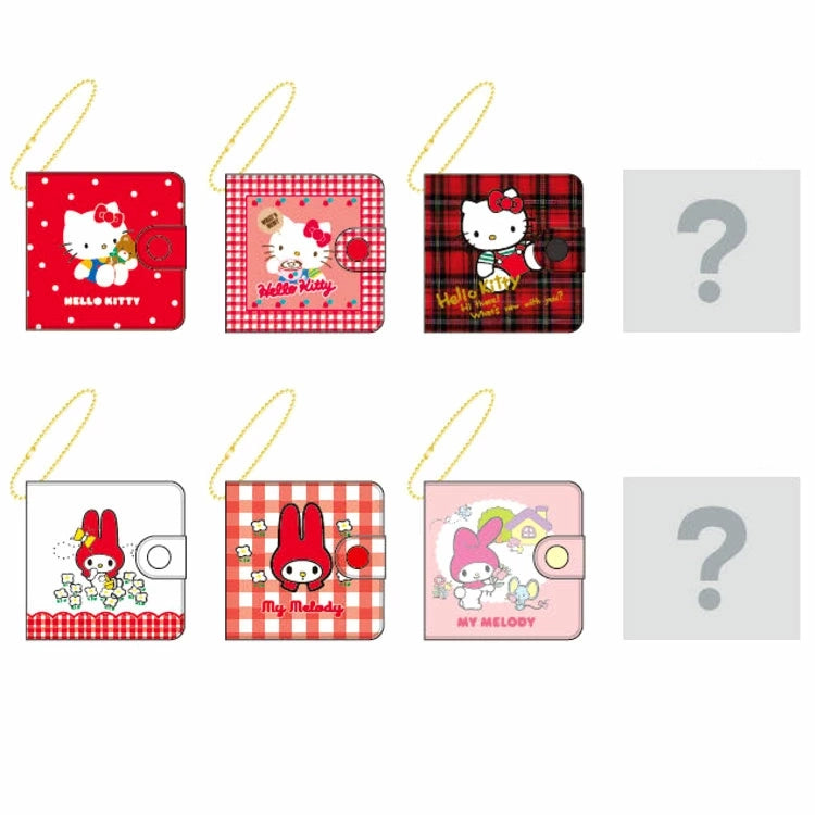 Japanese Blind Bag- Hello Kitty & My Melody Nostalgic Retro Wallet Memo