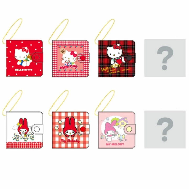 Japanese Blind Bag- Hello Kitty & My Melody Nostalgic Retro Wallet Memo