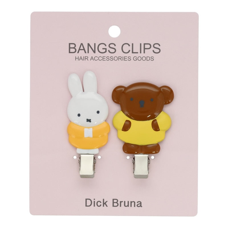 Miffy Hair Clips - Miffy and Boris