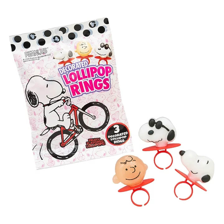 Peanuts Snoopy Lollipop Ring Set of Three