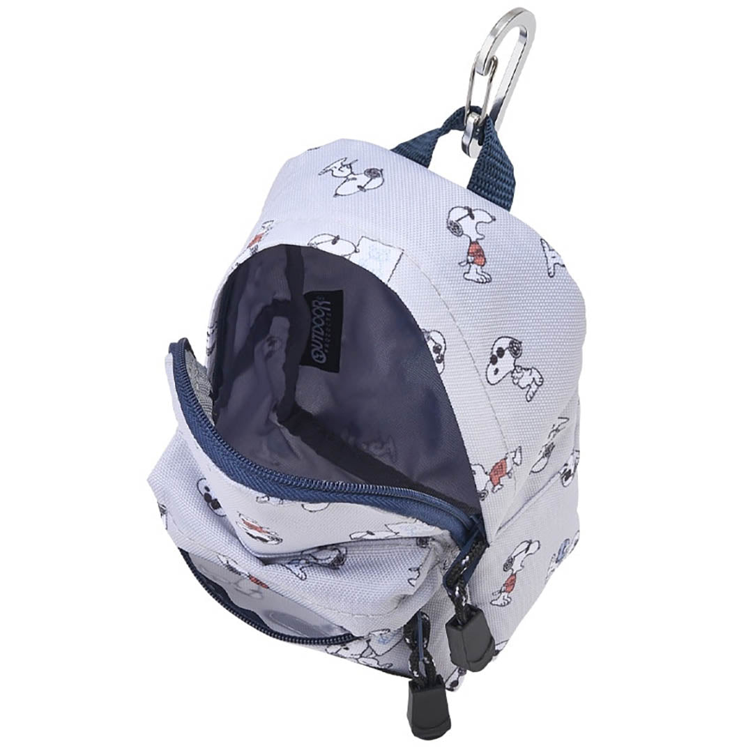 NEW Peanuts Snoopy Outdoor Products Mini Backpack Pen Case - Joe Cool
