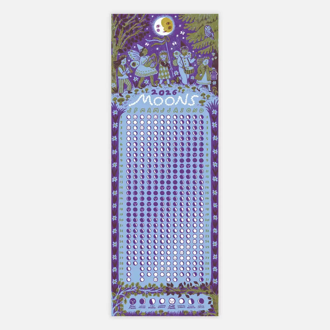 Phoebe Wahl: 2026 Lunar Calendar Poster