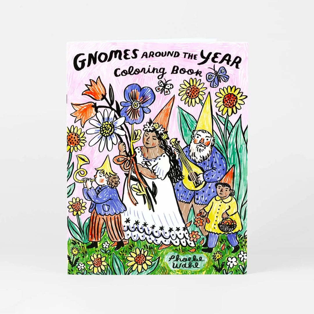 NEW Gnomes Around the Year Coloring Book