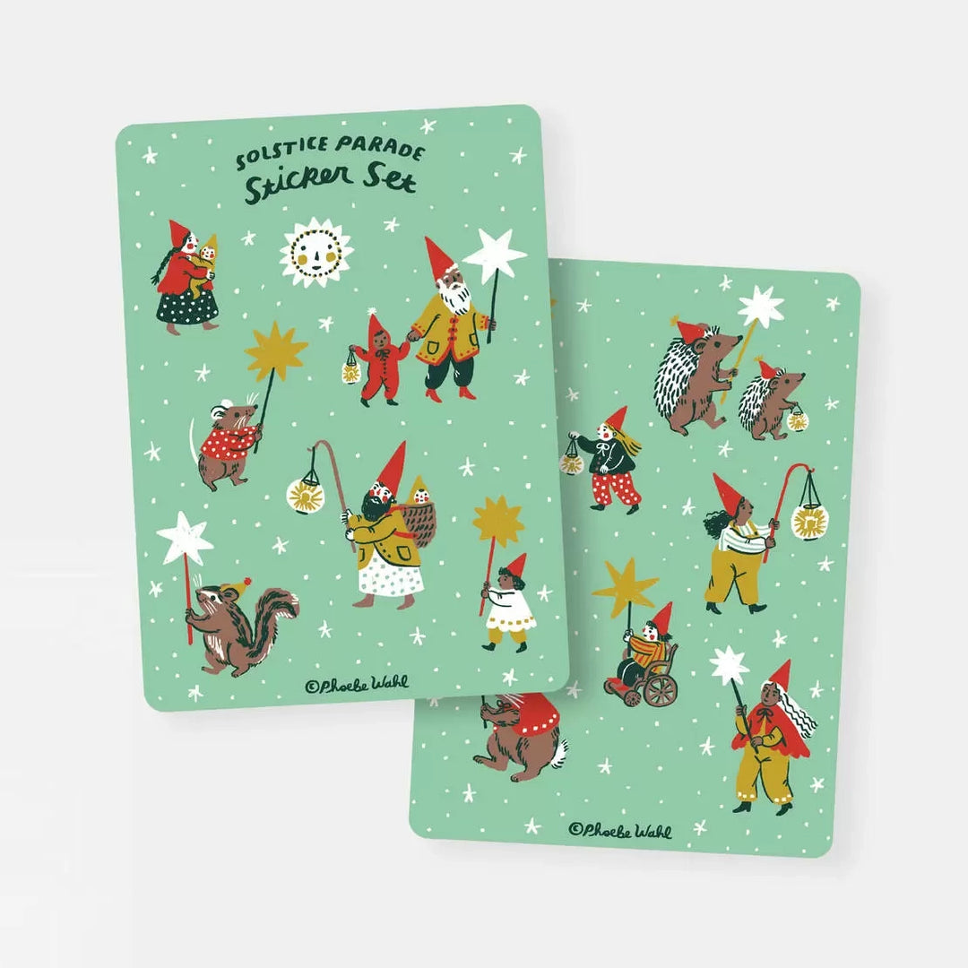 NEW Solstice Parade Sticker Set Die Cut Sticker Sheets
