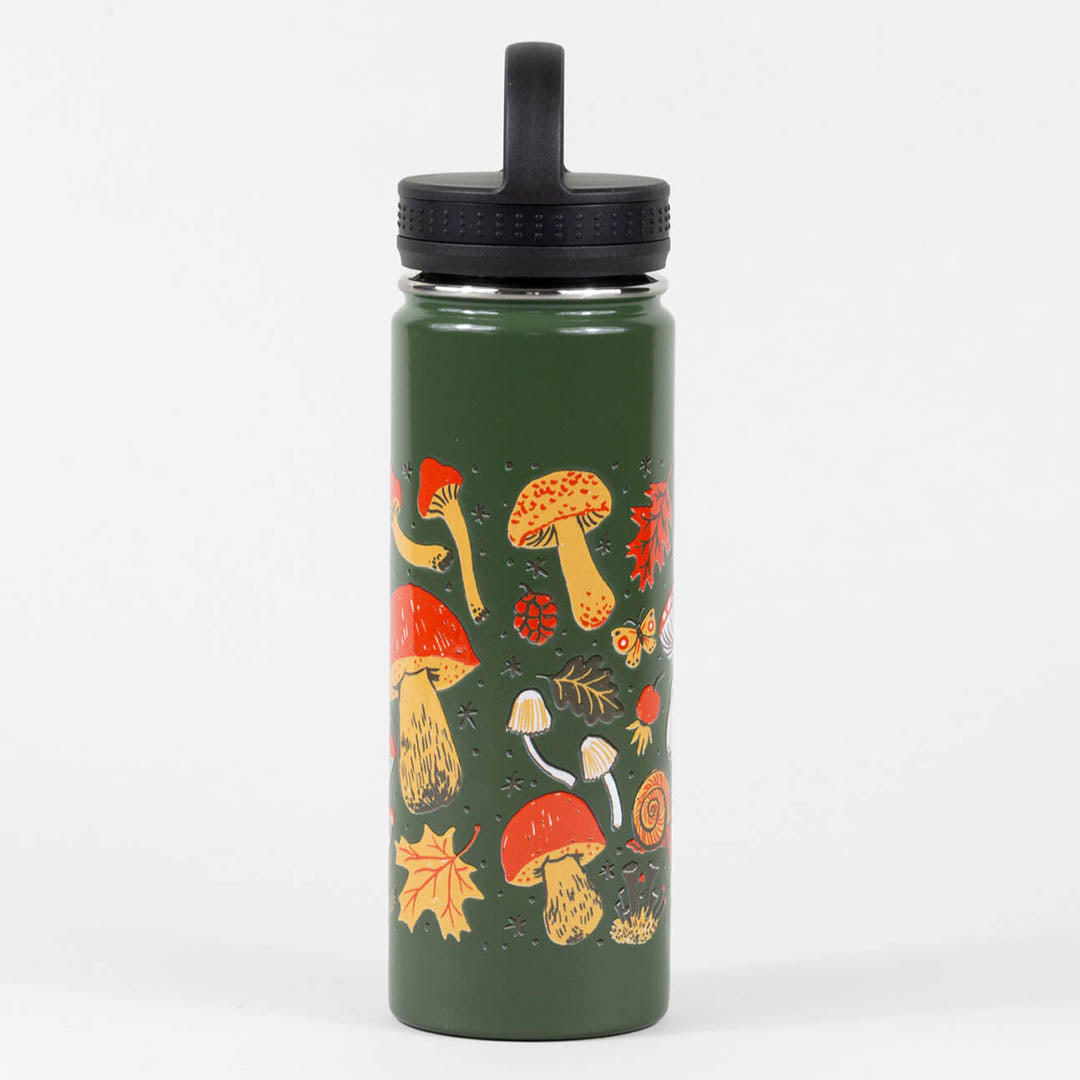 Phoebe Wahl: Forest Fungi Insulated Water Bottle