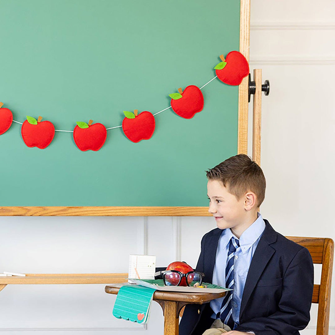 Puffy Felt Apple Banner