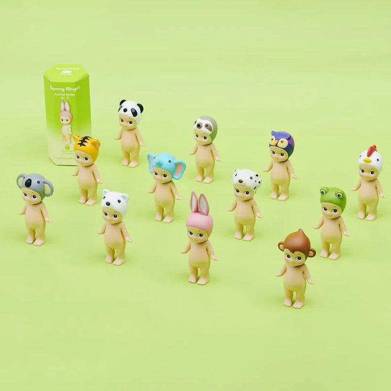 LIMIT 4 EACH Sonny Angel Animal 1 Series Blind Box Shop Merci Milo