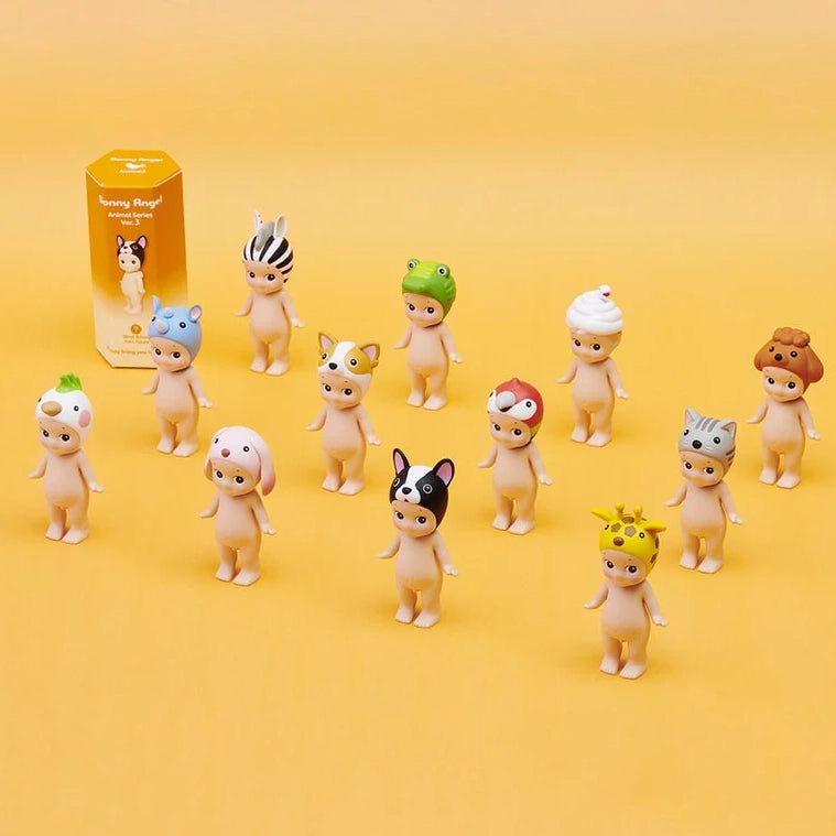 LIMIT 4 EACH Sonny Angel Animal 3 Series Blind Box Shop Merci Milo