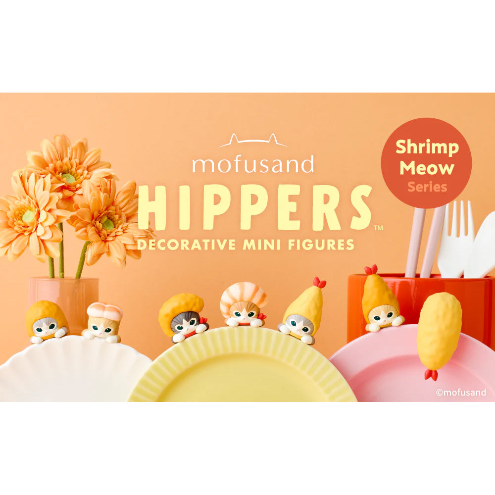 NEW Mofusand Hippers Vol. 2 Mini Blind Box - Shrimp Meow Series