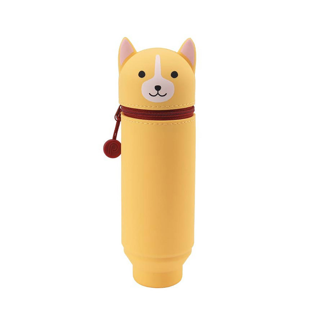 Stand Up Japanese Pencil Case- Corgi Dog