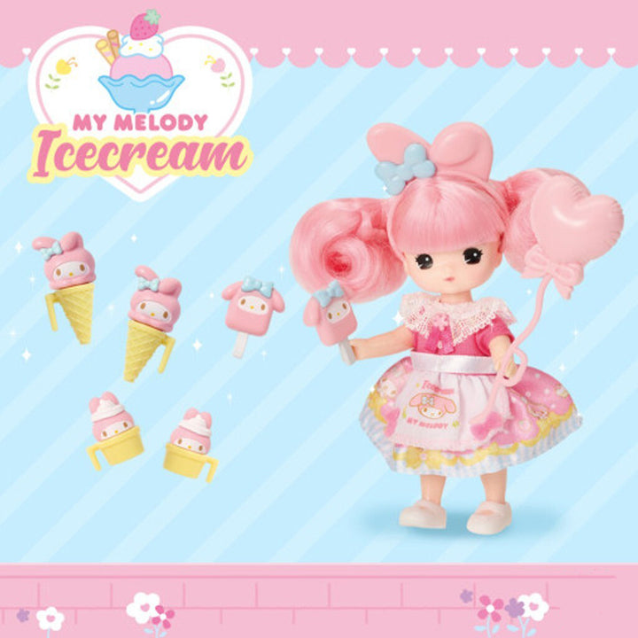 PRE-ORDER Limited Edition Sanrio Little Mimi Dolls- My Melody Ice Cream