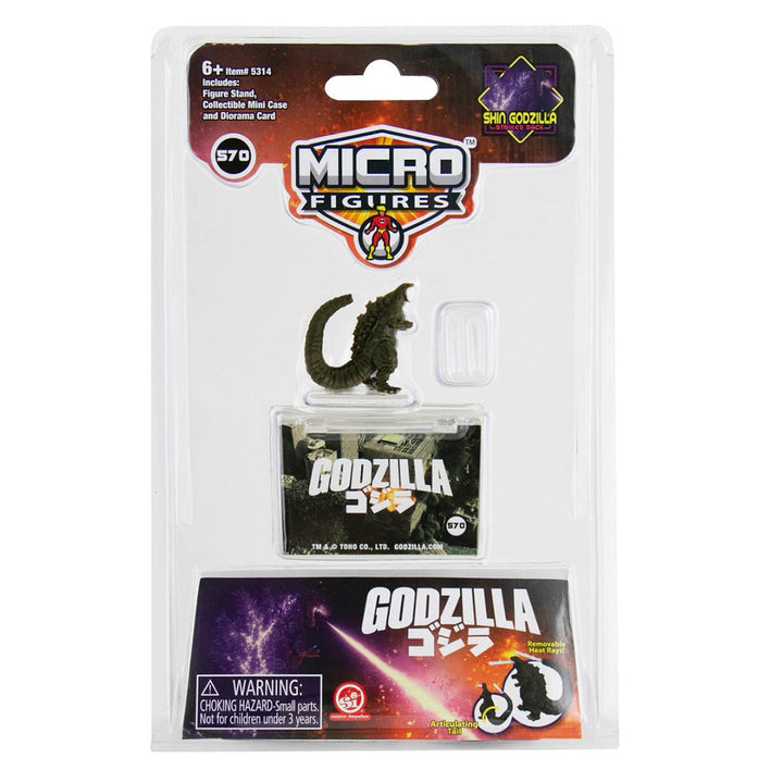 The World's Smallest Micro Figures Godzilla