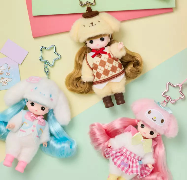 Limited Edition Official Sanrio Little Dolls Key Chain