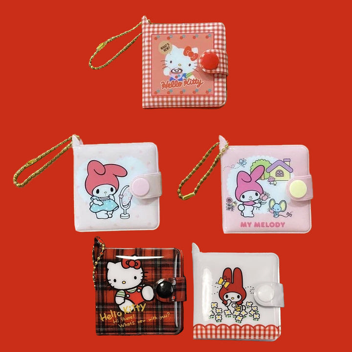 Japanese Blind Bag- Hello Kitty & My Melody Nostalgic Retro Wallet Memo