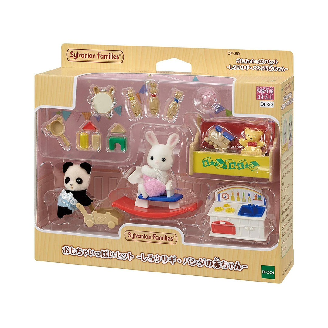 Baby's Toy Box - Snow Rabbit & Panda