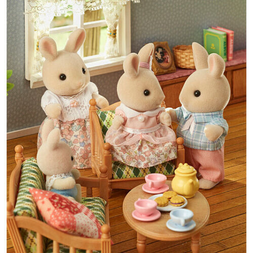 NEW Limited Edition Milk Rabbit Family