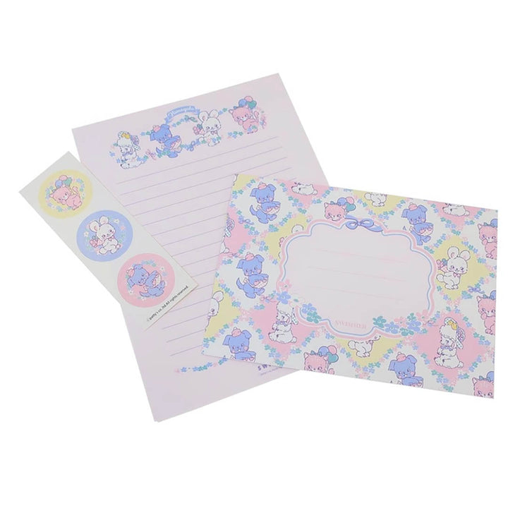 Swimmer Kawaii Letter Set - Pastel