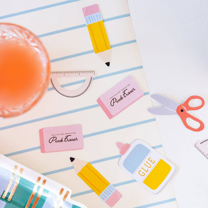 School Table Scatter Confetti