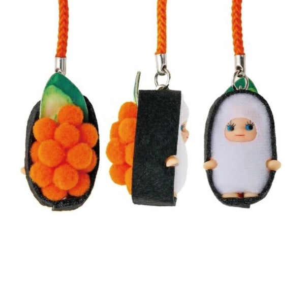 Kewpie Sushi Key Strap Charm- Available in 5 Styles!