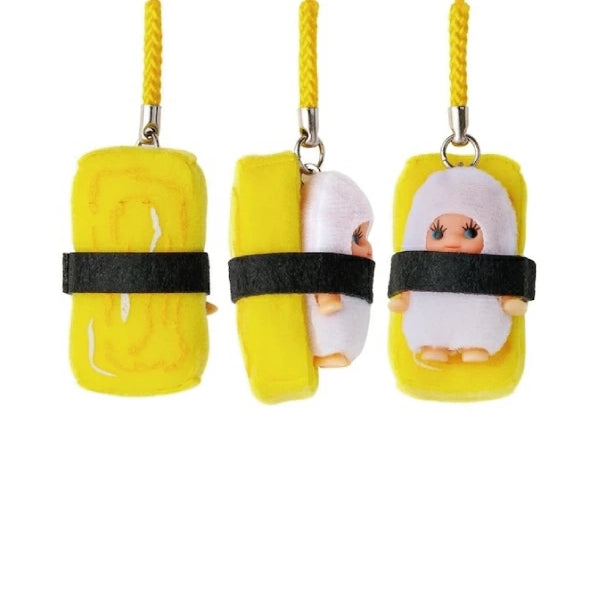 Kewpie Sushi Key Strap Charm- Available in 5 Styles!