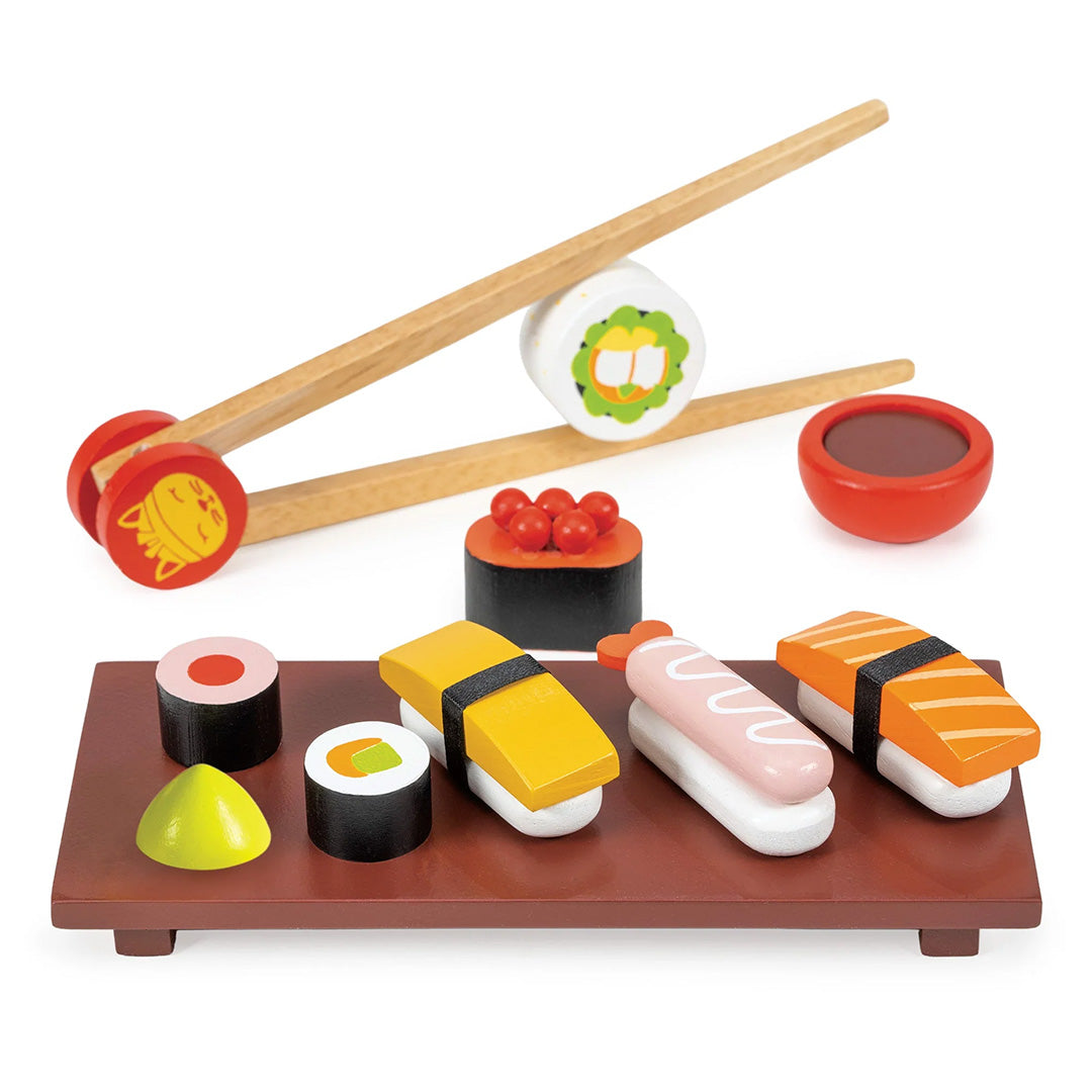 Wooden Sushi Set