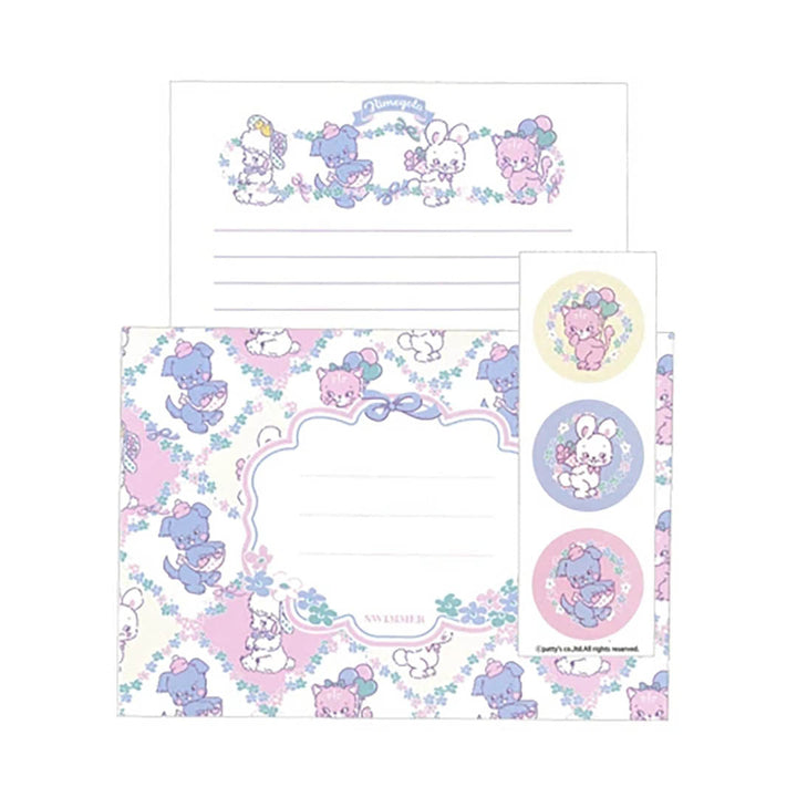 Swimmer Kawaii Letter Set - Pastel